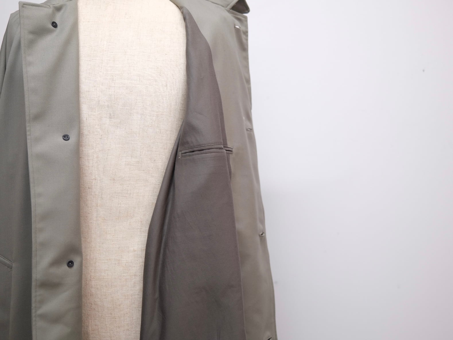SEEALL”Unisex BALCOLLAR COAT” | Lapel online store