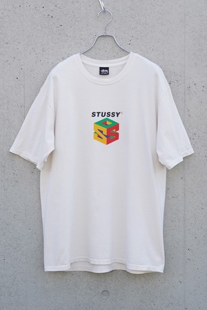 STUSSY S64 PIGMENT DYED TEE Nintendo 64 サンプリング Tシャツ Natural L