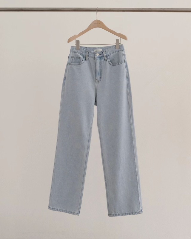 (予約) ounce / Liv light blue denim pants 1color