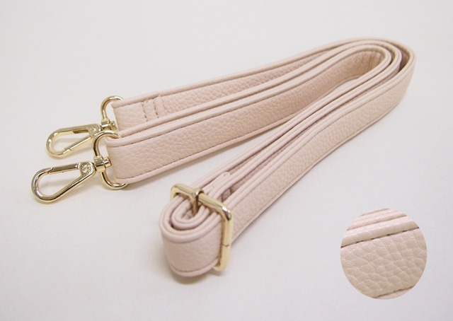 ショルダーストラップ 合成皮革 幅23mm 肩掛け用ベルト 長さ調節可能 ハンドメイド