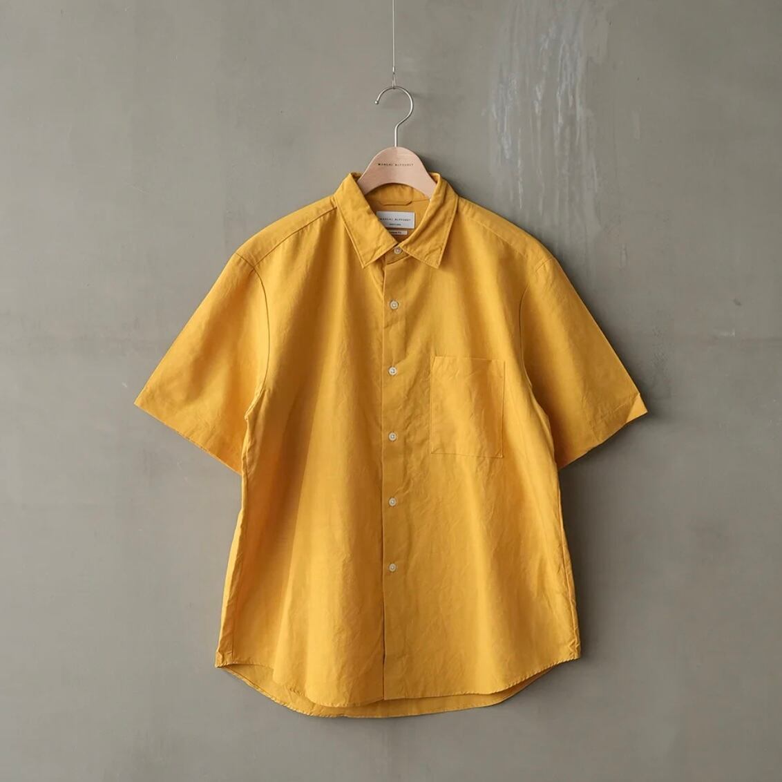 【MANUAL ALPHABET】 CORD CLOTH LOOSE FIT R/C SHT (3色展開) / MA-S-662