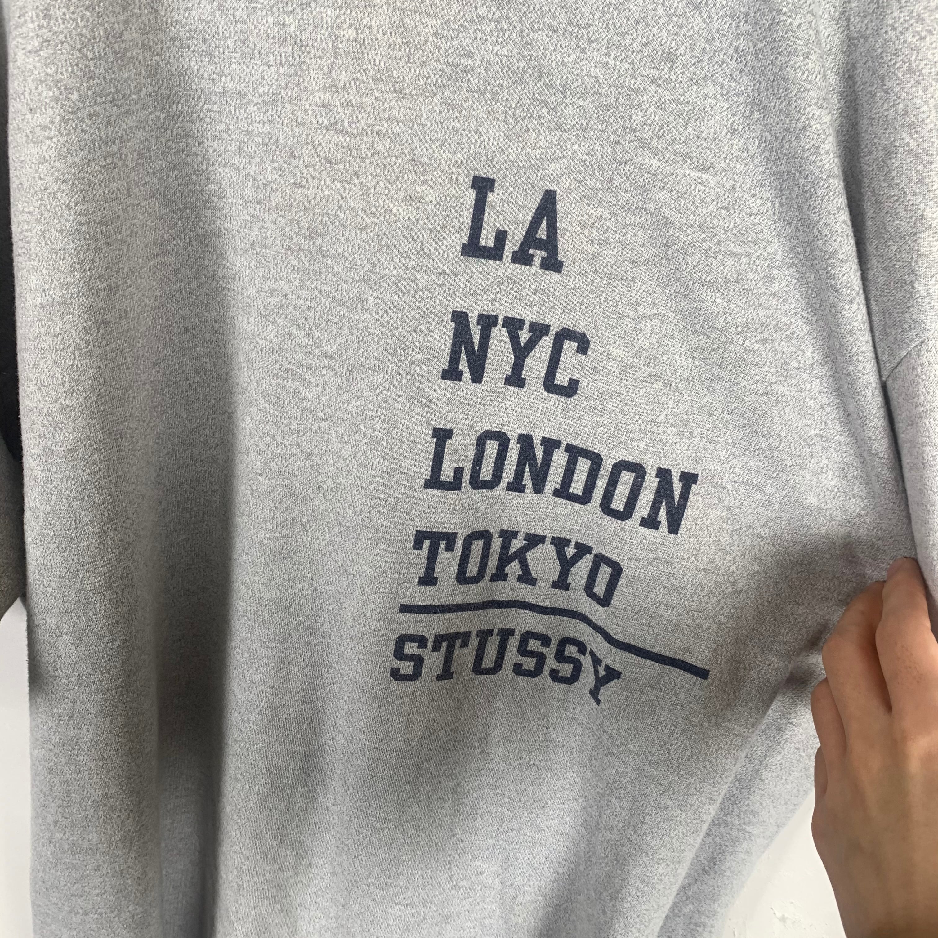 Stussy 紺タグ 90s リンガーTシャツ ロゴ入り | 3moon Stussy 紺タグ 90s リンガーTシャツ ロゴ入り | 3moon
