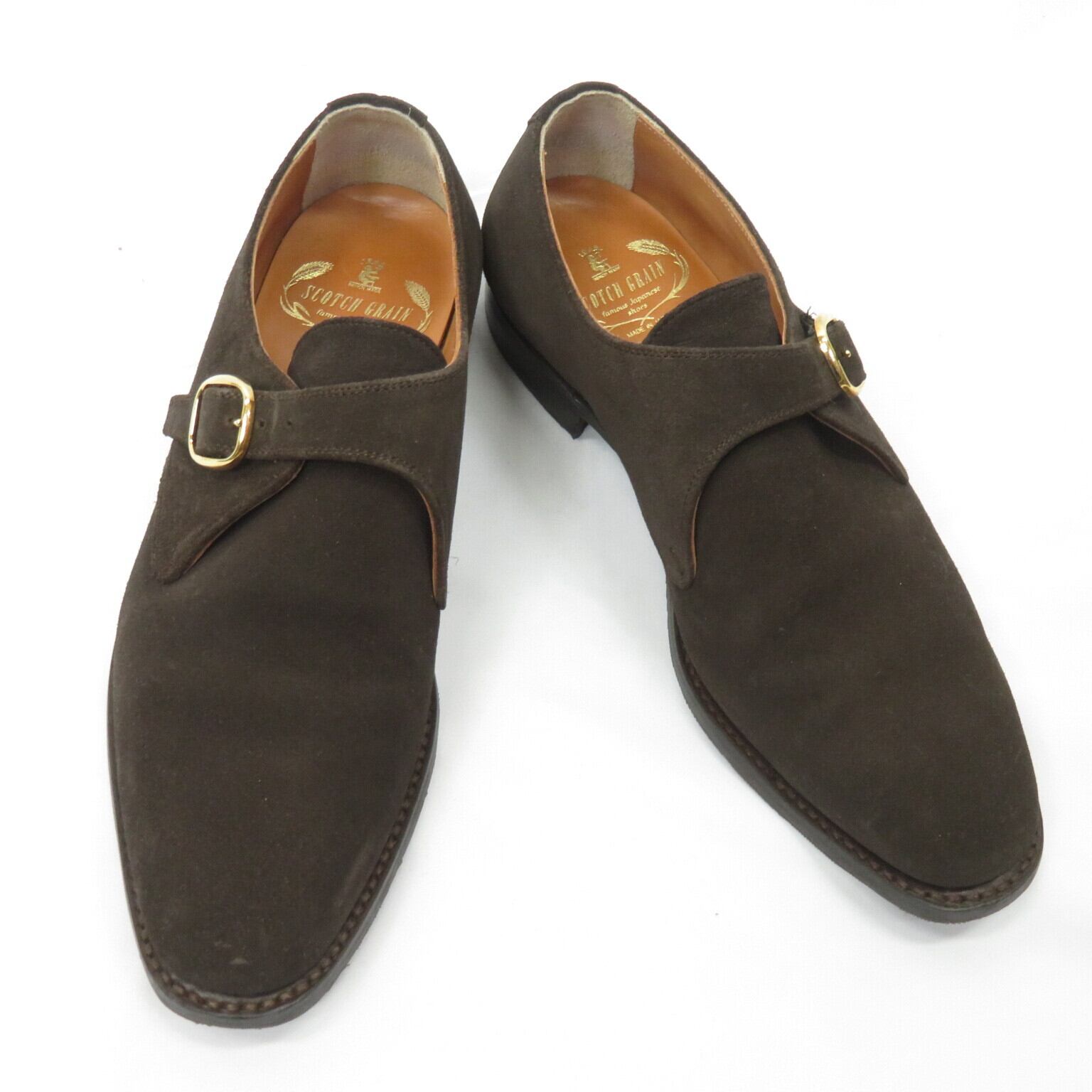 SCOTCH GRAIN スエード 革靴 24.5センチ SCOTCH GRAIN スエード 革靴