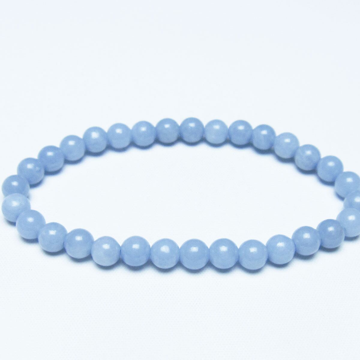 エンジェライト ブレスレット 6mm 一点物 メール便可 111-49472