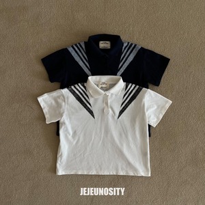 «予約»«ジュニアサイズあり» jejeunosity セーラーポロシャツ 2colors