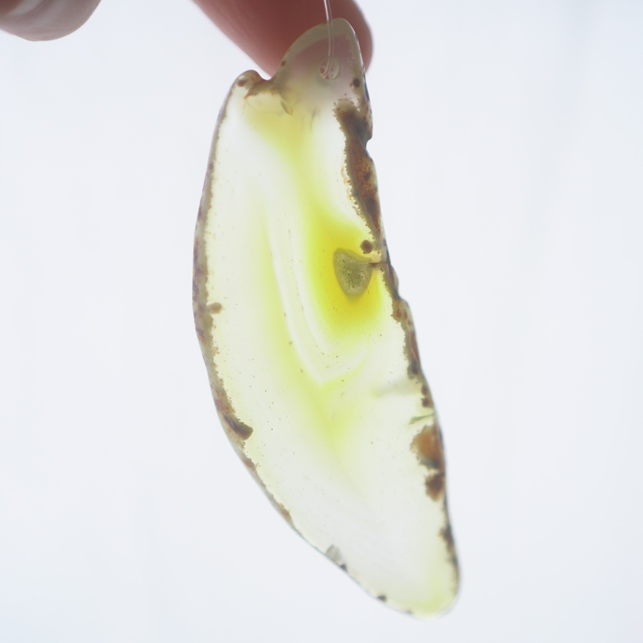 Rainbow Drops 11 - アゲートヒーリングチャイム / Agate Sun Catcher Wind Chime 422