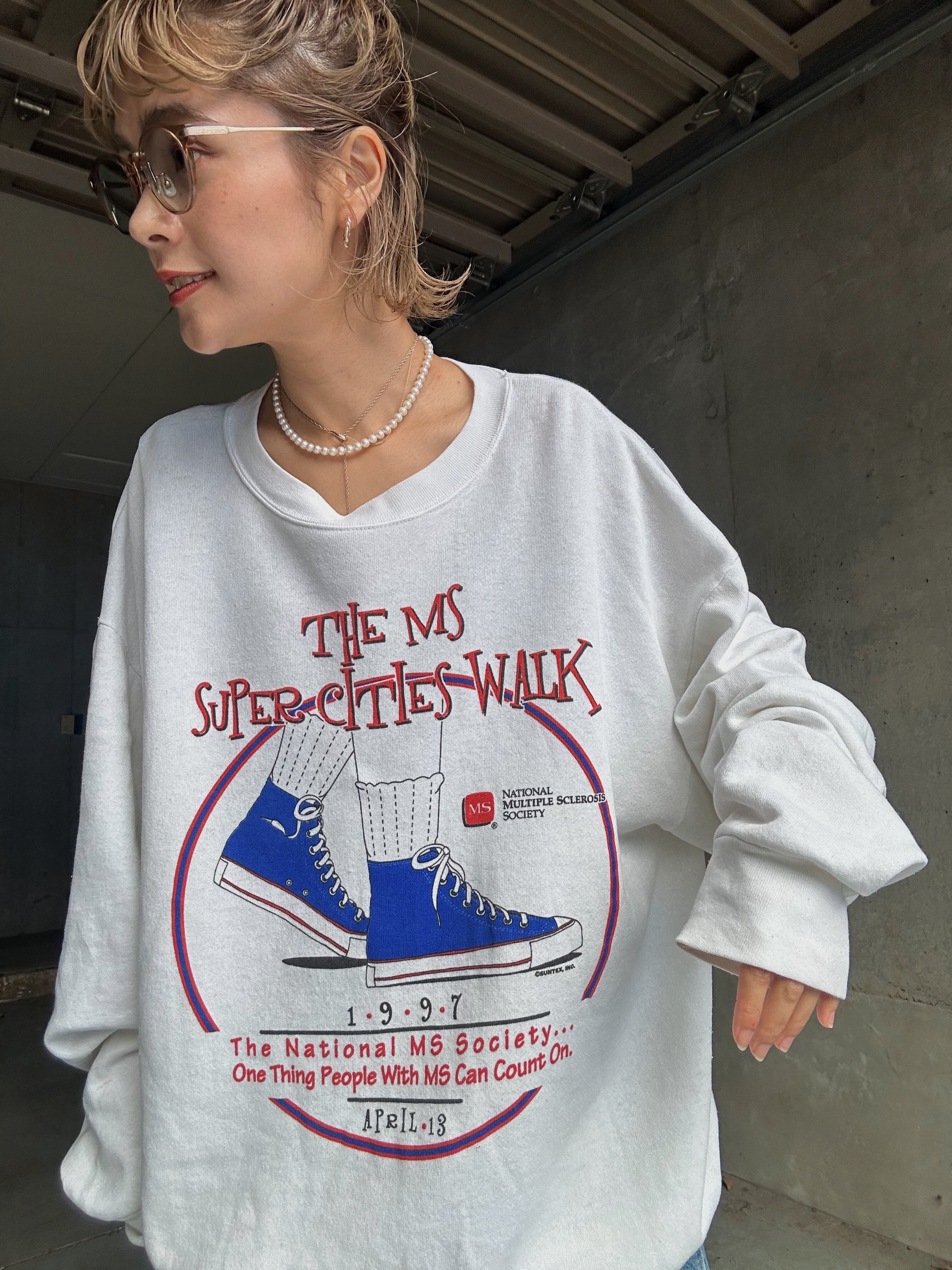 (CS1855)90‘s “THE SUPER CITIES WALK” sweat