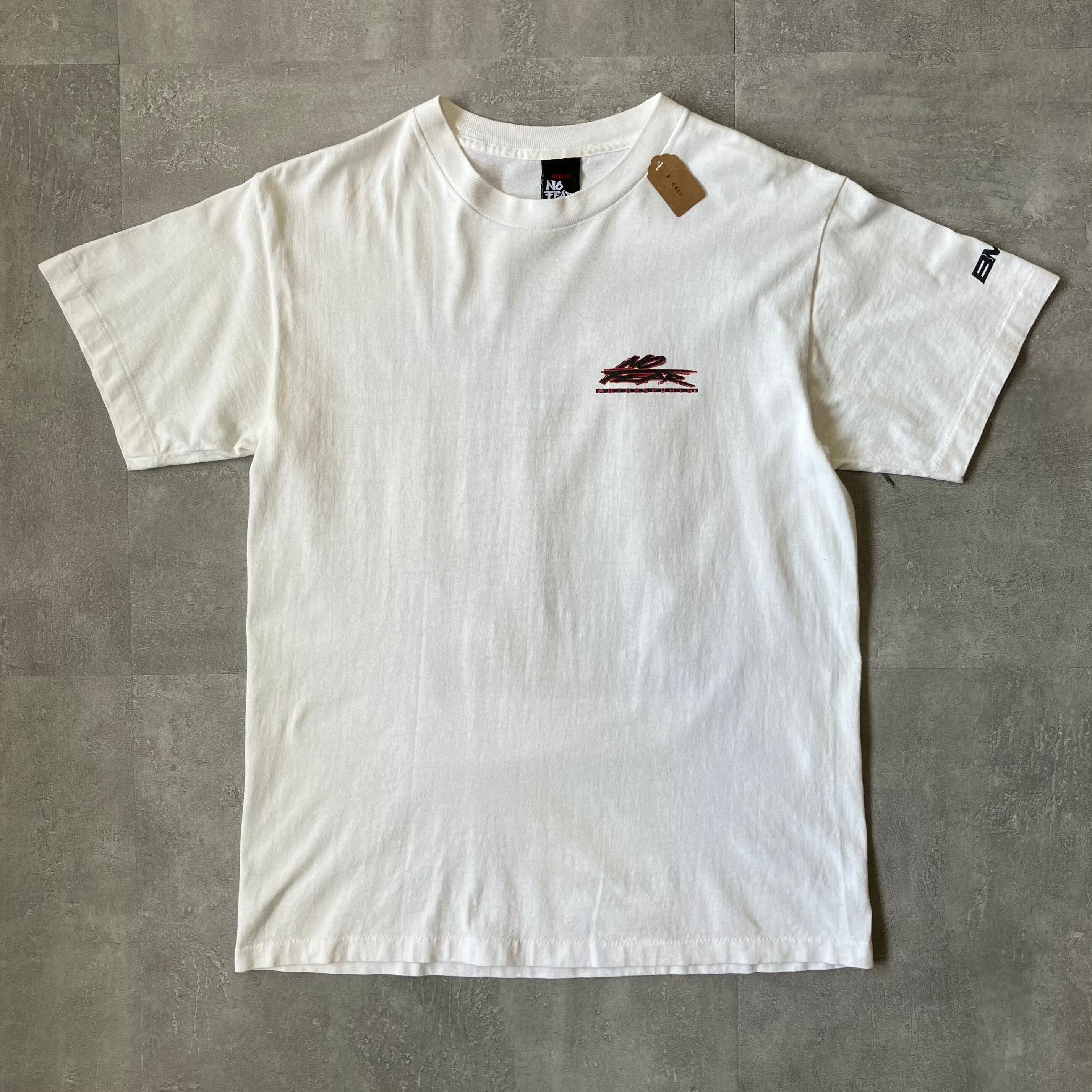 《M size》NO FEAR 90s usa製 プリントTシャツ シングルステッチ No.3223