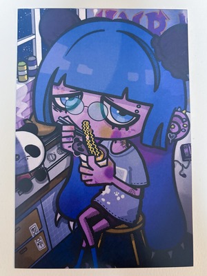 ポストカード【妖獣耳画報SET】– 「たぶん、無理。」の幻想世界を手のひらに。闇かわイラストを厳選収録した5枚セット