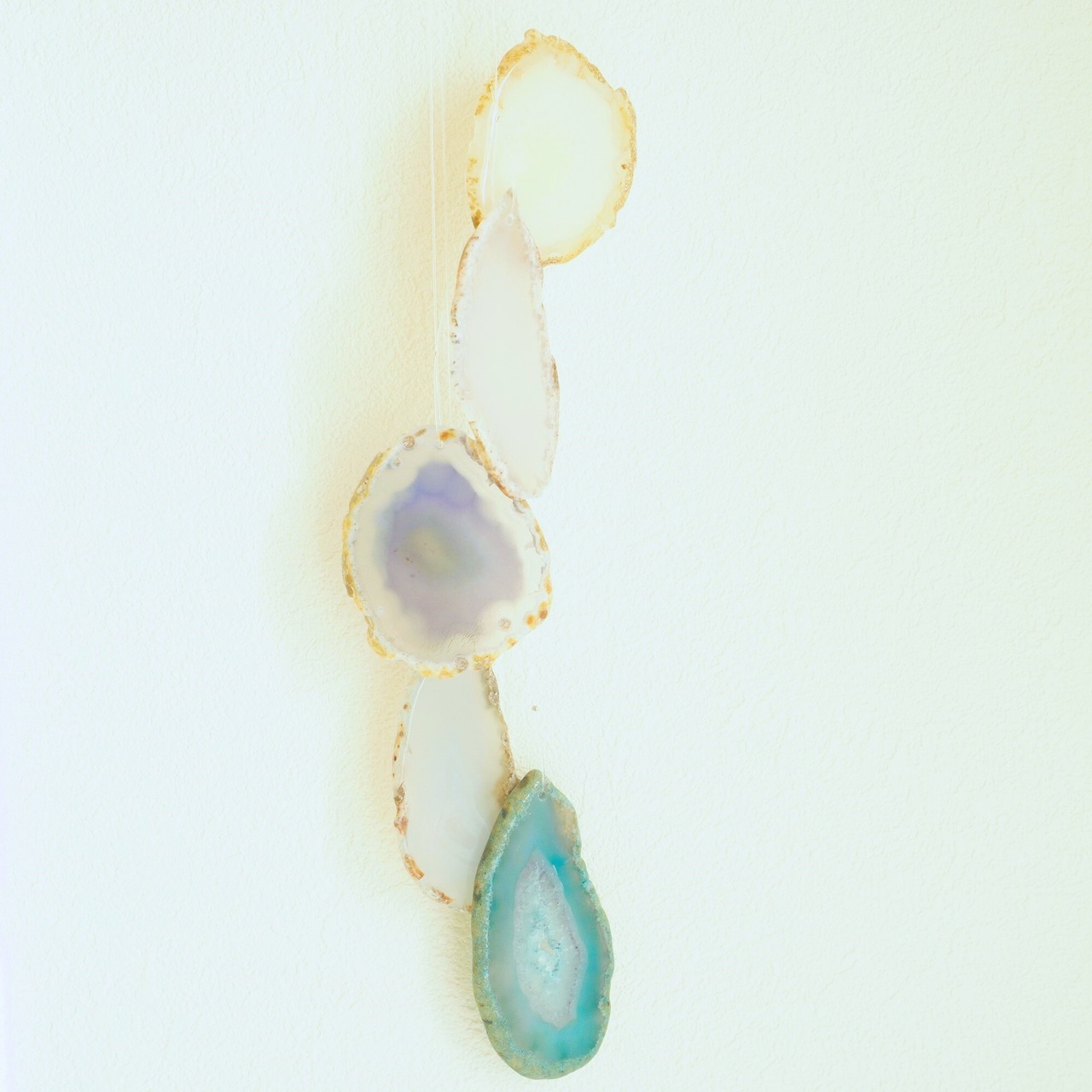 Clear Soda - アゲートヒーリングチャイム / Agate Sun Catcher Wind Chime 458