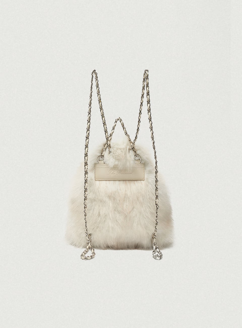 The Barnnet] Ivory Fur Drawstring Backpack 正規品 韓国ブランド