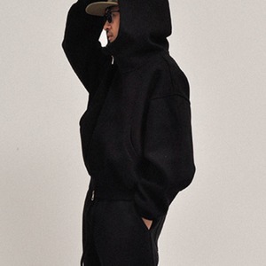 ボクシーフィット ジップアップ スウェットフーディー A1720