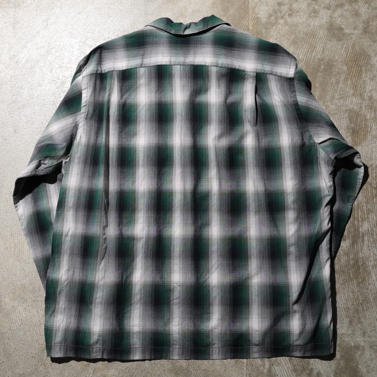 美品 XL 90s Polo Sport コットン レーヨン オンブレ ボックスシャツ ポロスポーツ