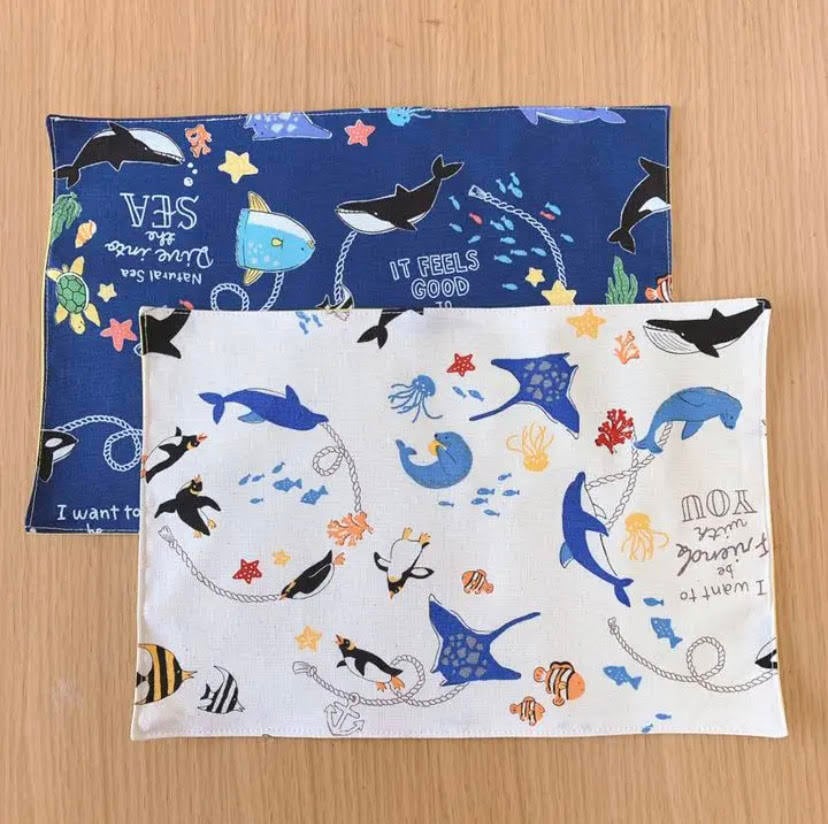 ランチマット 海の生き物 | toramama