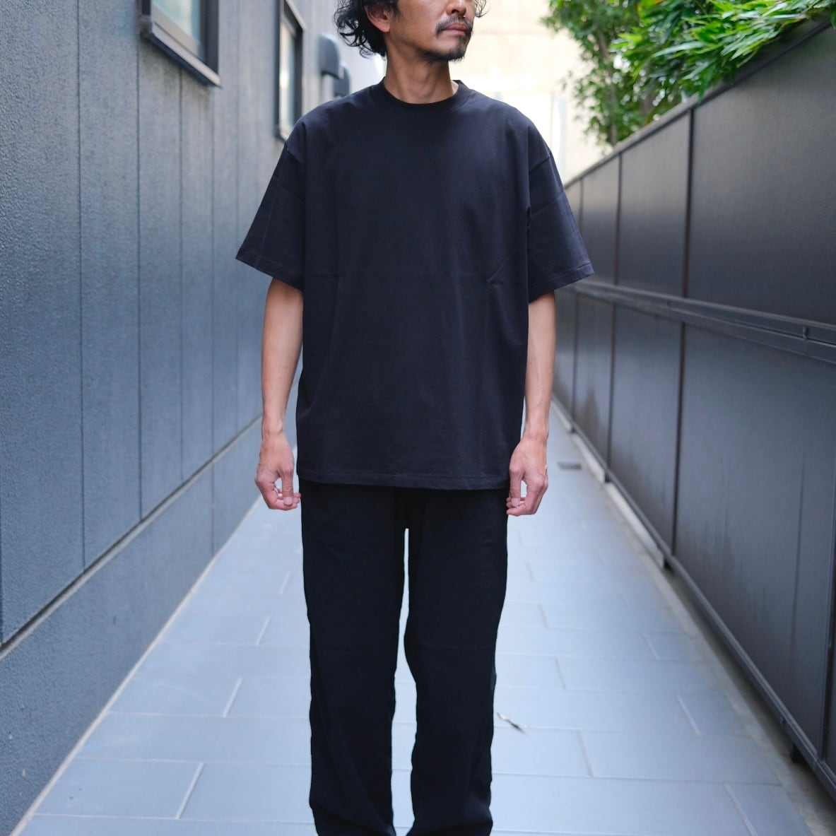 美品 COMOLI 25SS コットンジャージ ベースボールTシャツ 3 COMOLI (コモリ) コットンジャージ ベースボールTシャツ