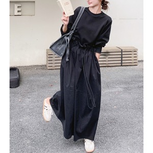 ドローストリングドッキングワンピース　a0619