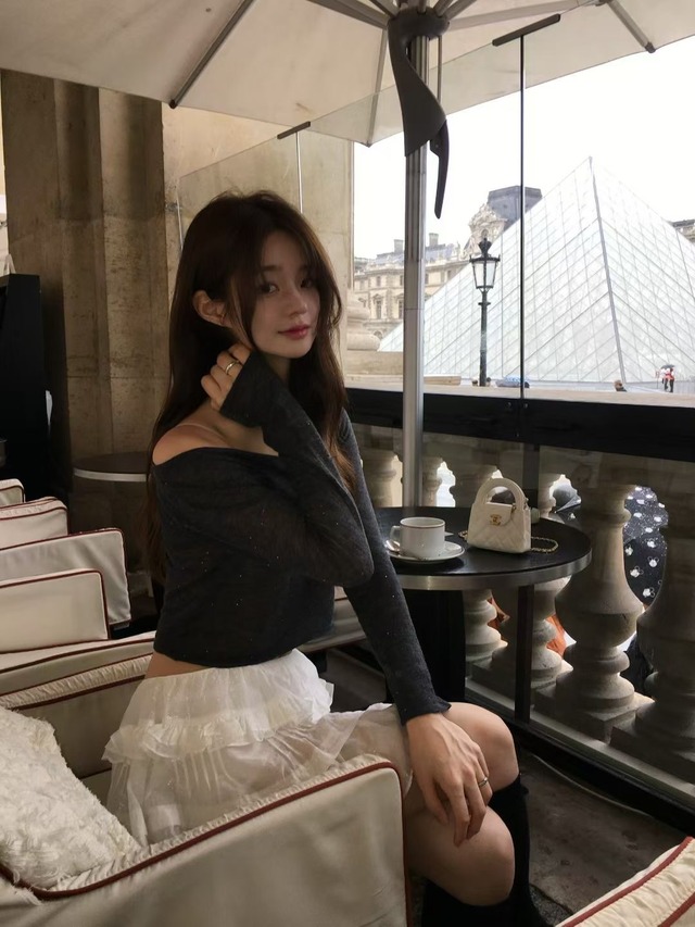 (即納) vegetable / Shimmer offsholder knit