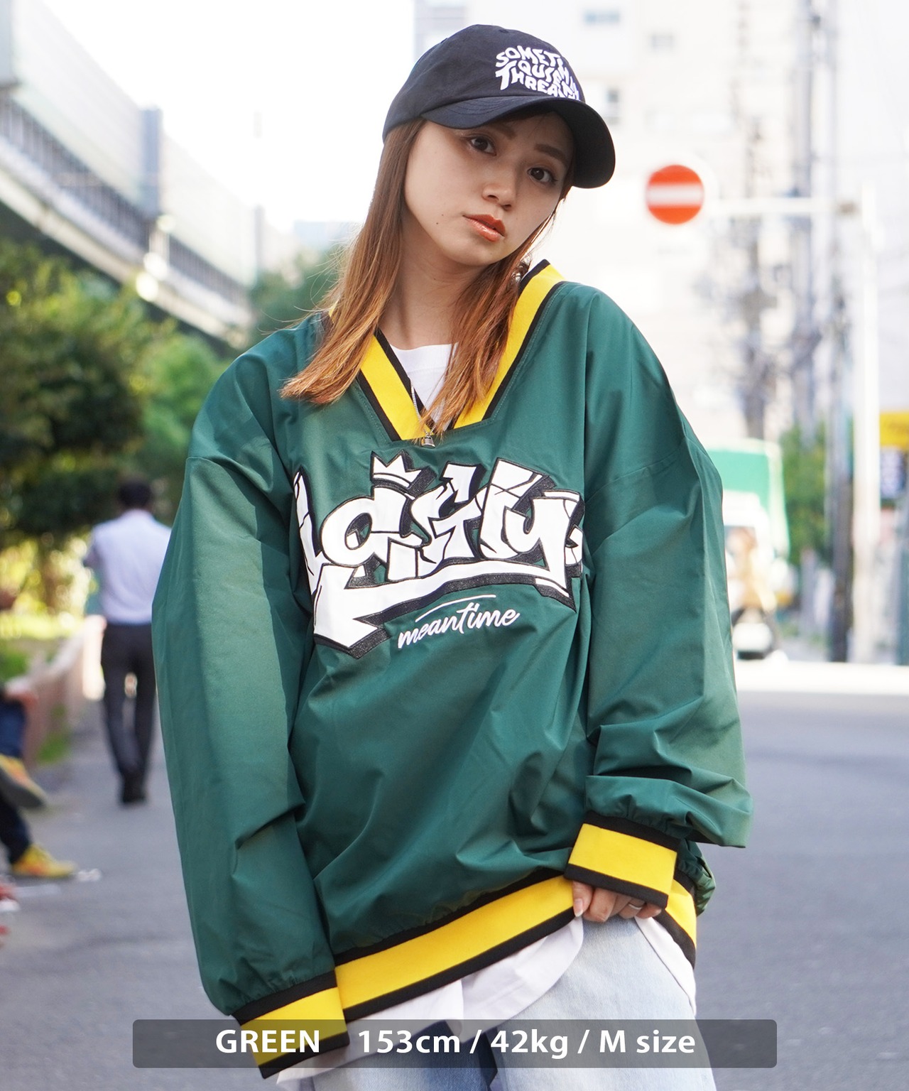 \SALE/◆ホワイトロゴ グラフィティ プルオーバー◆br-90122