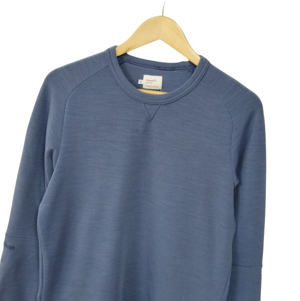 ノローナ NORRONA skibotn Crew Neck M's シーボットン クルー ネック メンズ S アウトドア ウェア 長袖 ミドルレイヤー cg12ml-rk26y04440 ノローナ NORRONA skibotn Crew Neck M's シーボットン クルー