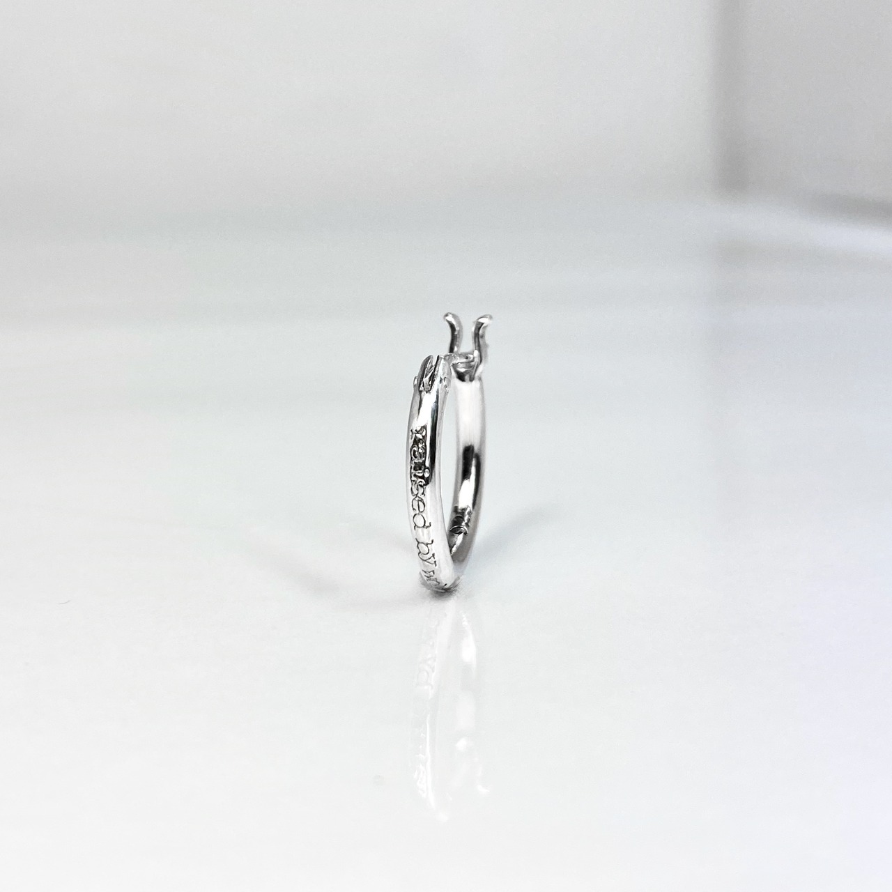 THIN HOOP raised by wolves / シンフープピアス レイズド・バイ・ウルヴス