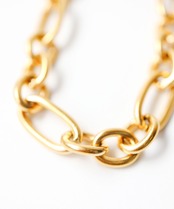 ラウンドチェーンネックレス/022056