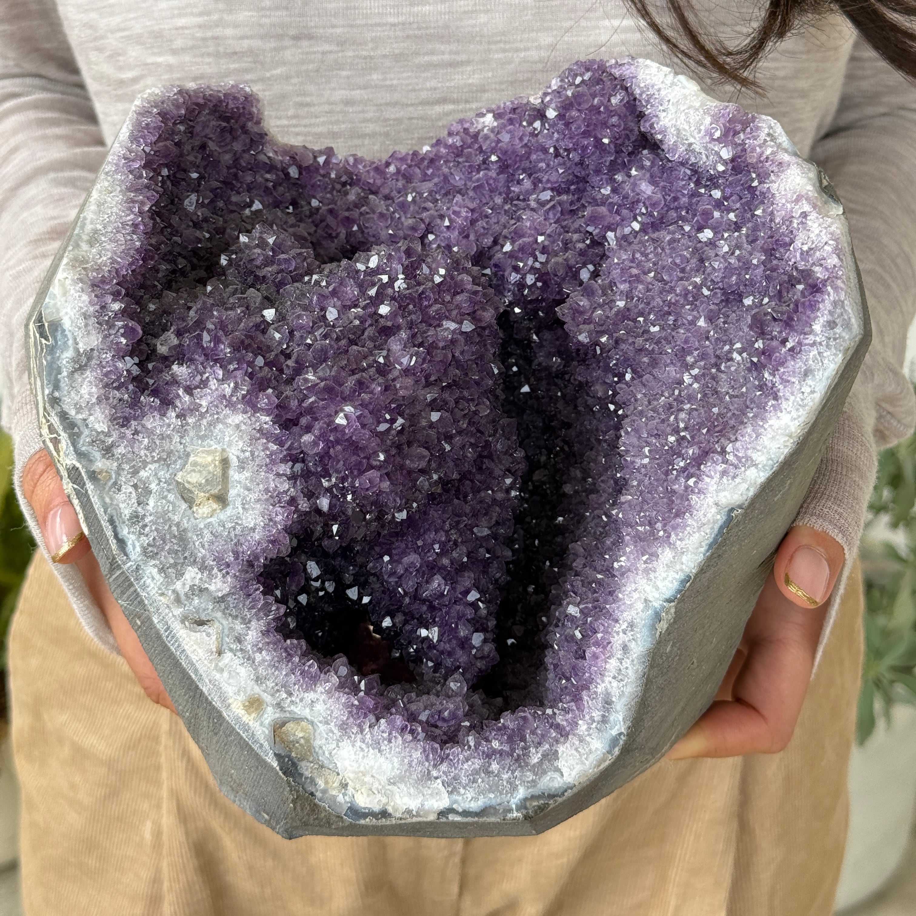 ヒマラヤ水晶｜マニハール産】水晶 クラスター クローライト付き | s