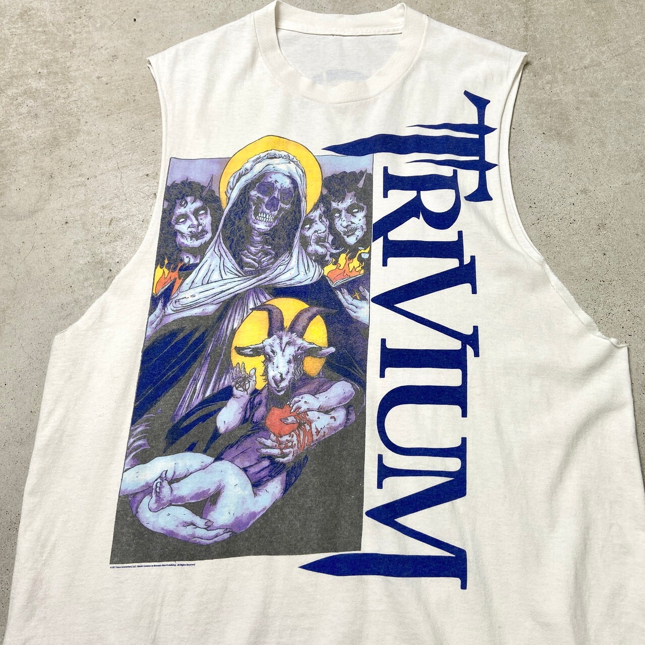 TRIVIUM トリヴィアム バンドTシャツ バンT ノースリーブ タンクトップ 
