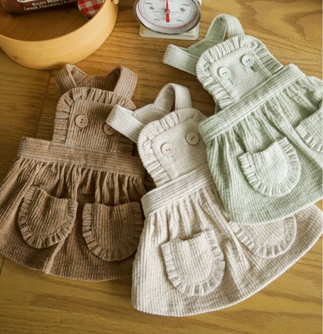 《予約》MM0006 Corduroy Dress