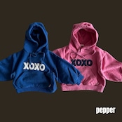 ペッパー / PEPPER / XOXOフーディー / 韓国子供服 / キッズ / 26winter〖取寄〗*XS~XL*