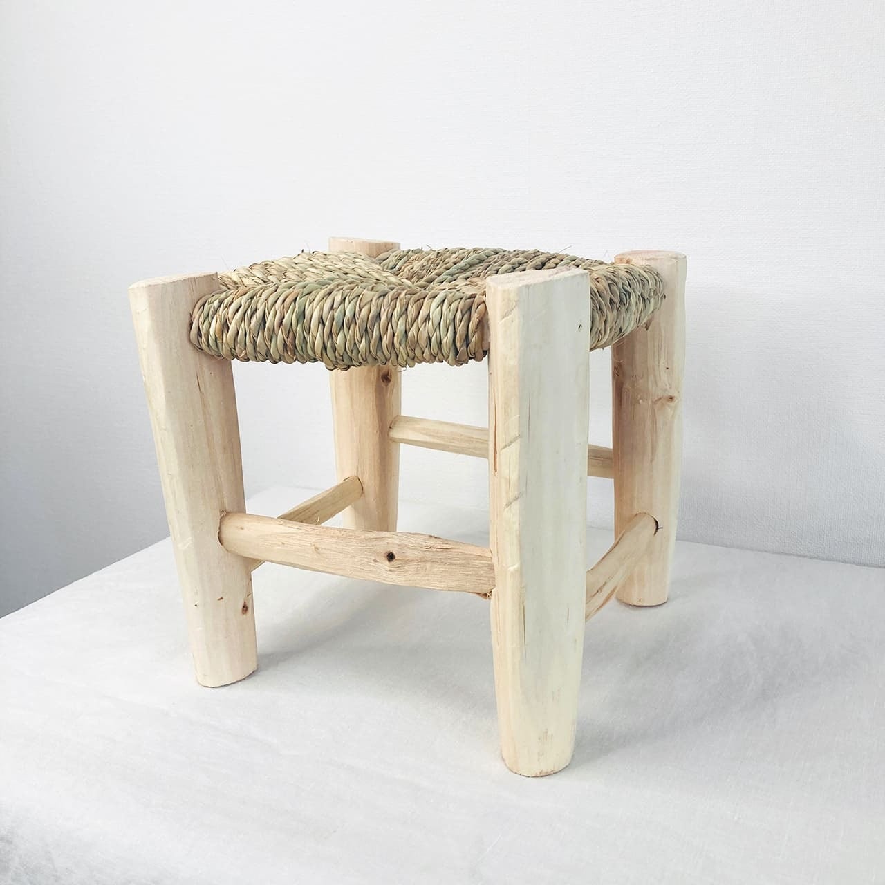 モロッコ マルシェスツール 無地