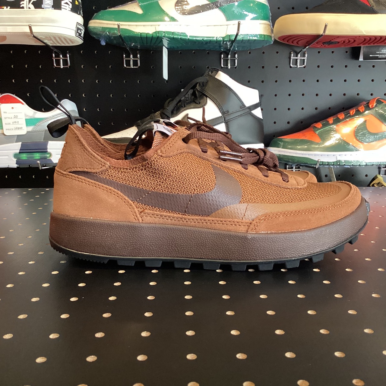 Tom Sachs × NikeCraft WMNS General Purpose Shoe "Brown" US8.5w/25.5cm |  RECEPTION SNEAKER