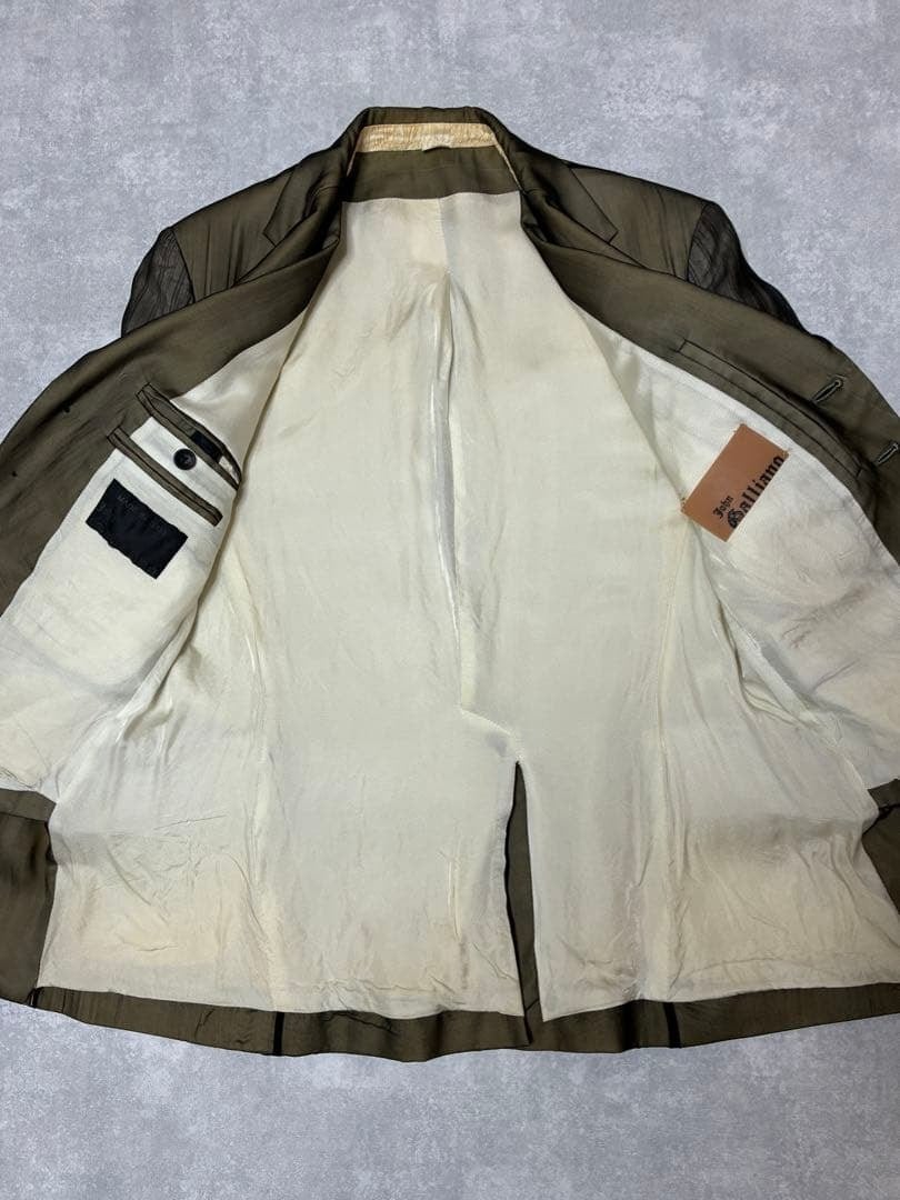 john galliano 10SS ベストドッキング ジャケット シースルー | CHASE