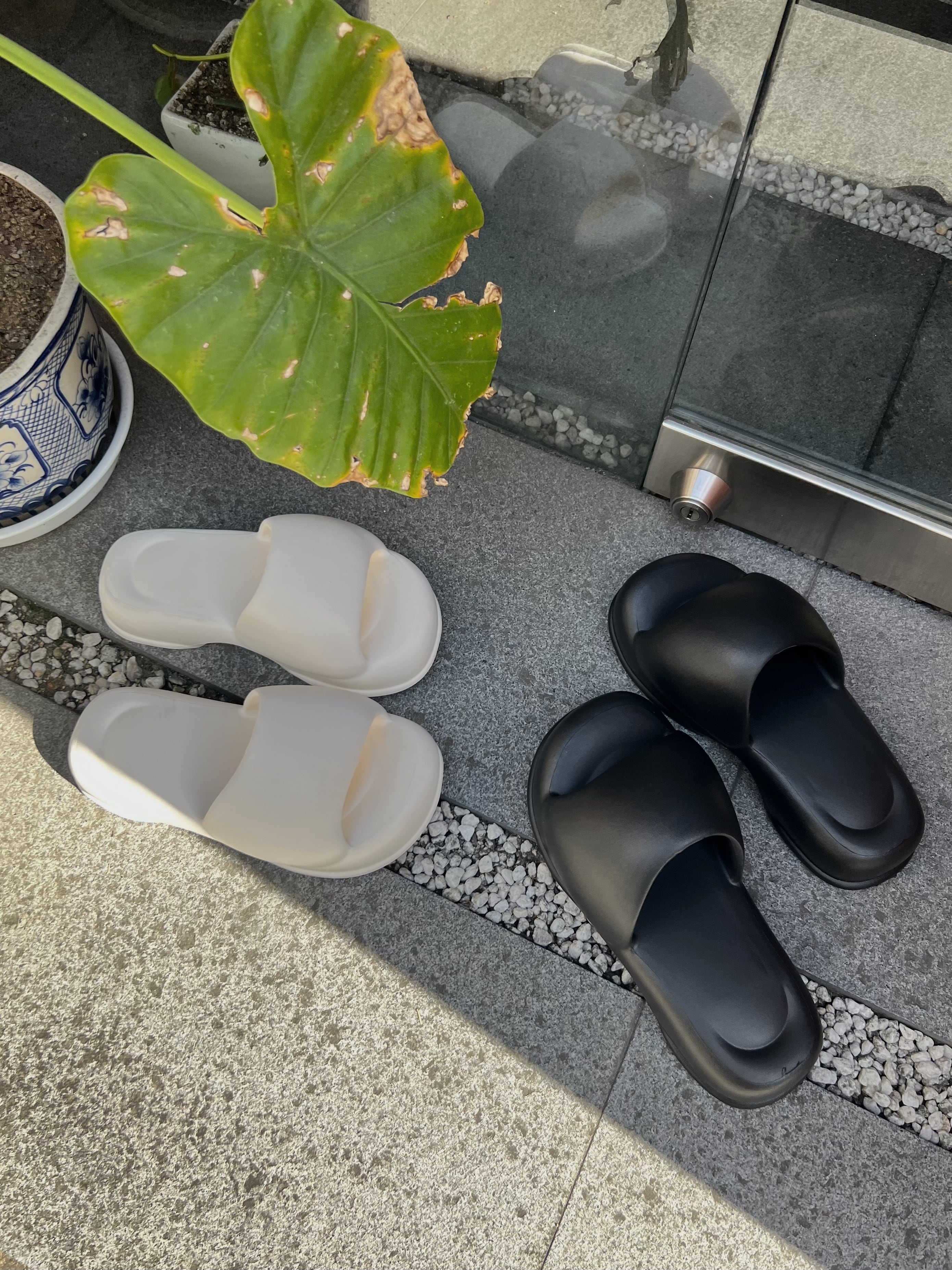 volume sole recovery sandal | nananamoe