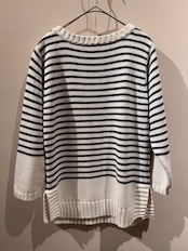 Jantzen USA Striped Cotton Knit Sweater
