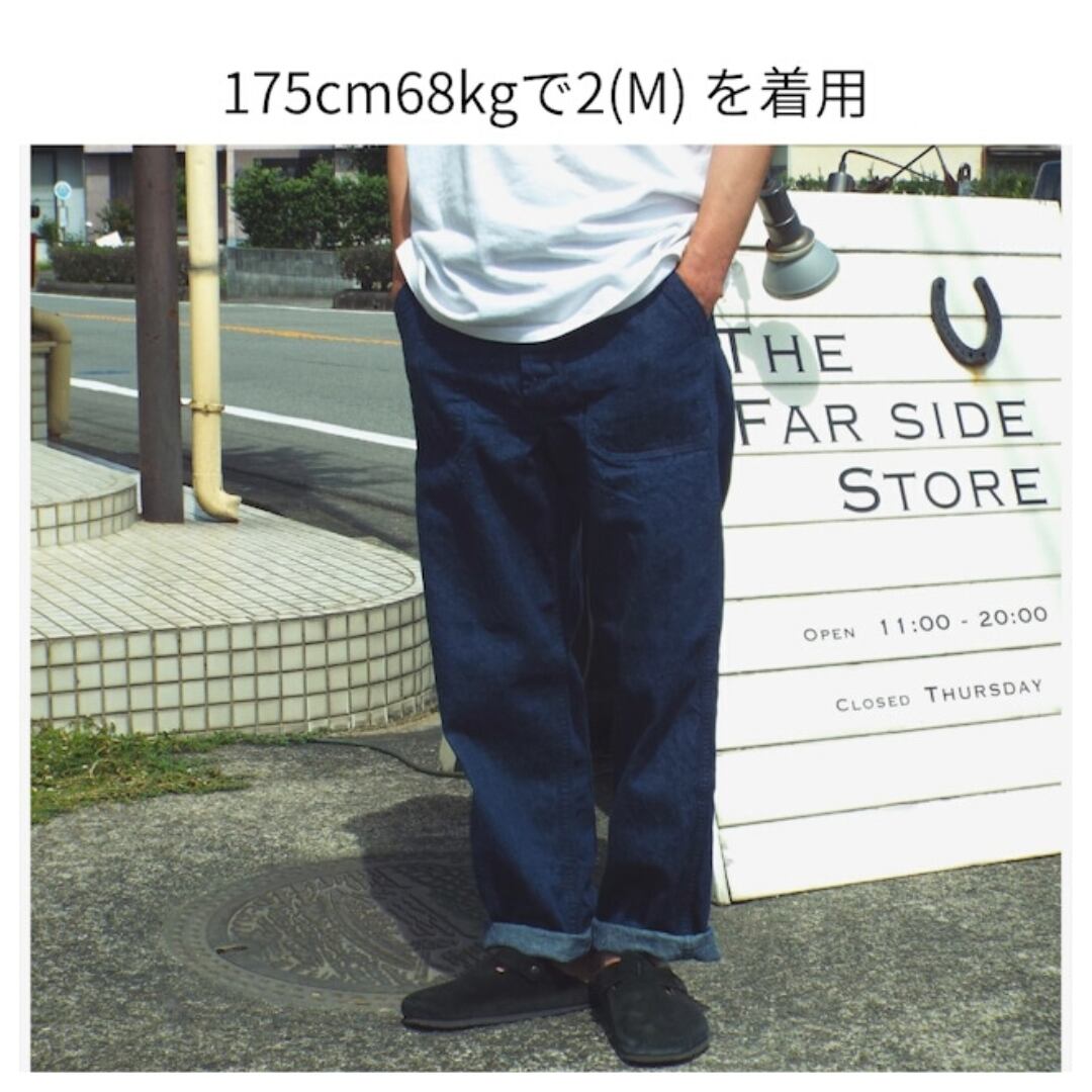 orSlow】US Navy Utility Pants (Denim / One Wash) | ファーサイドストア