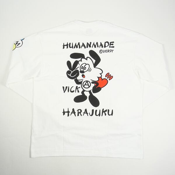 HUMAN MADE  ロンt VICK LONG SLEEVE T-SHIRT HUMAN MADE VICK LONG SLEEVE T-SHIRT ロンT