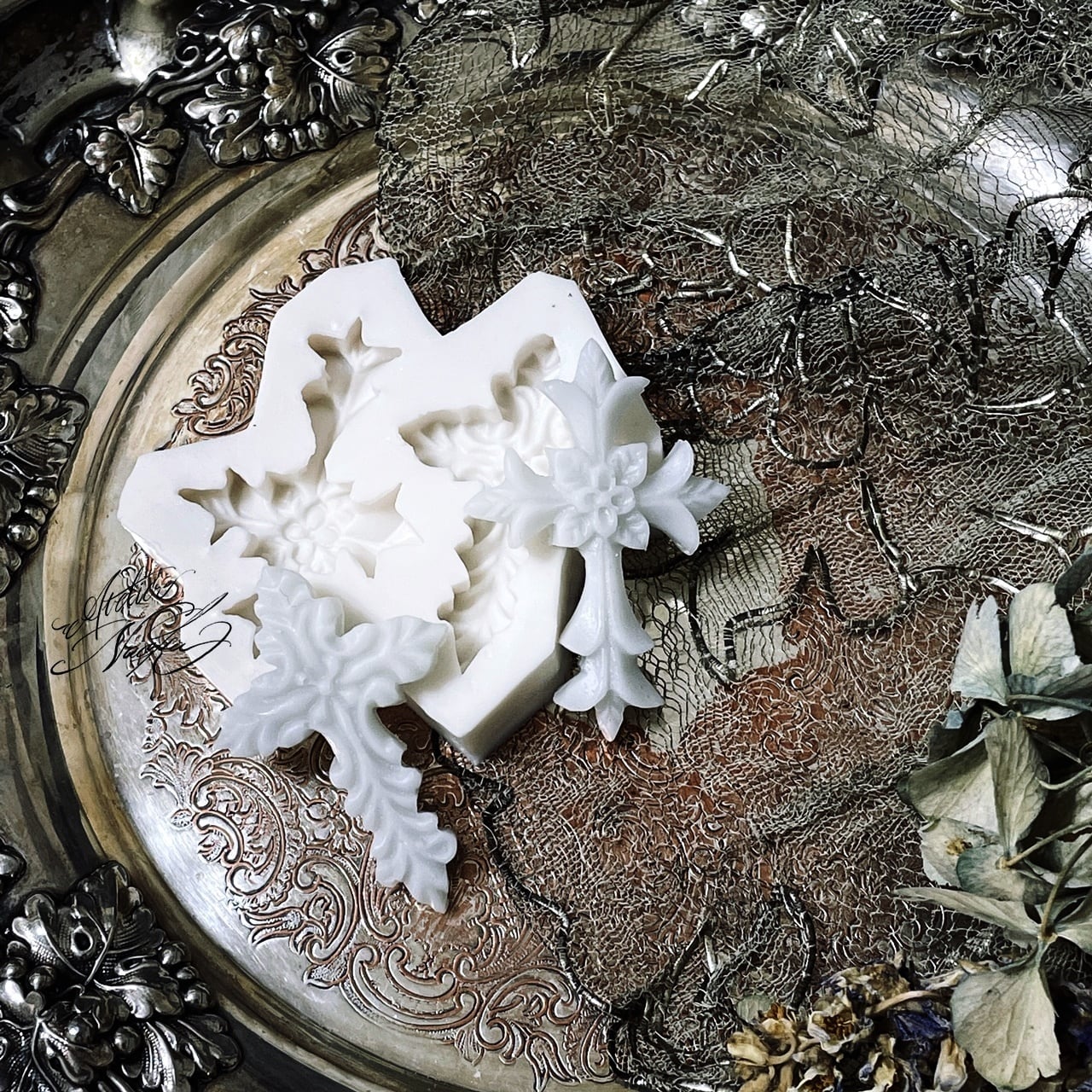 ゴシック調クロス シリコンモールド | シリコンモールド・クレイ