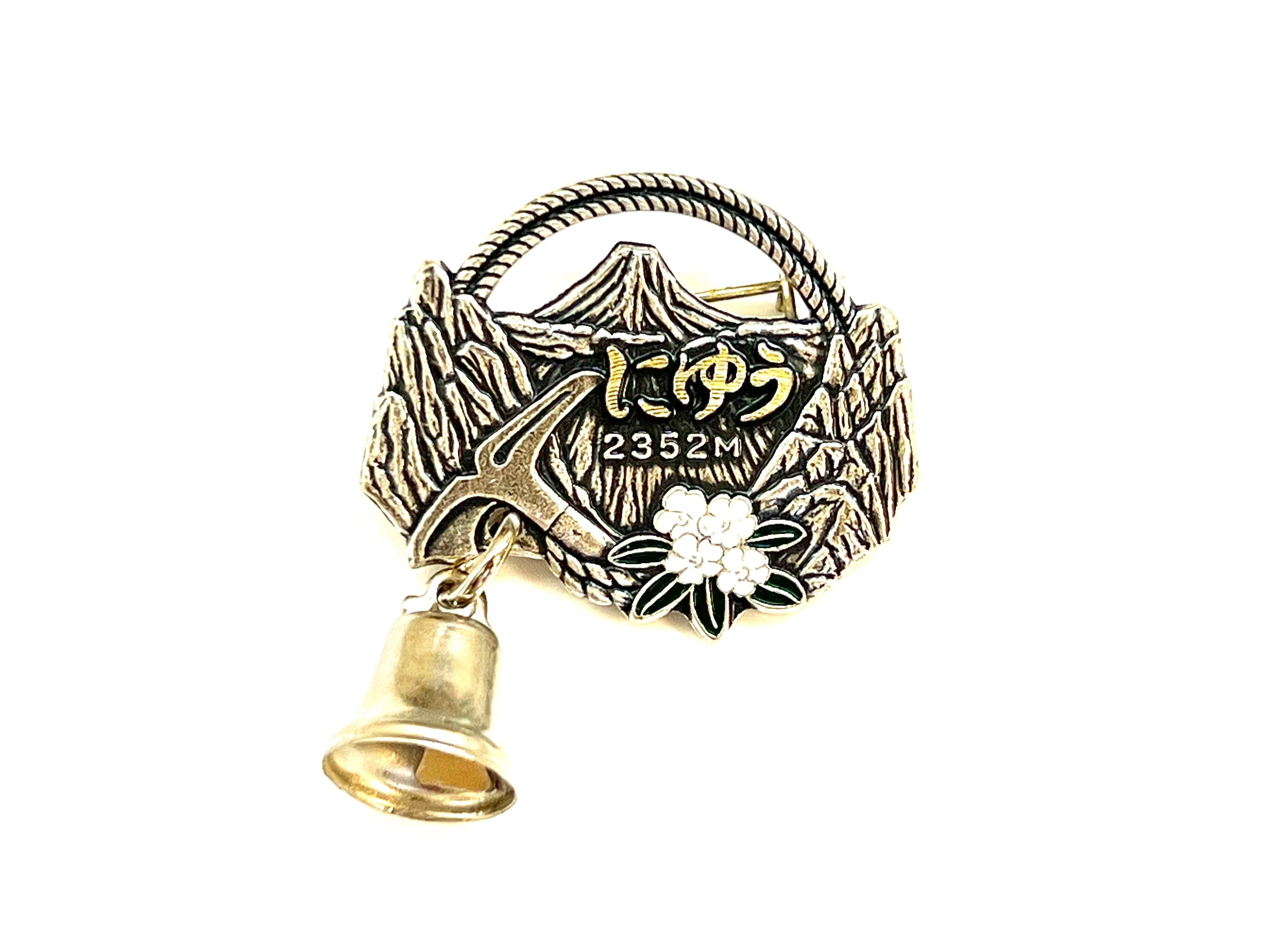 MDRT　バッジ　銀色 にゅうバッジ 白 鈴付（銀） | Mt.DAIYA