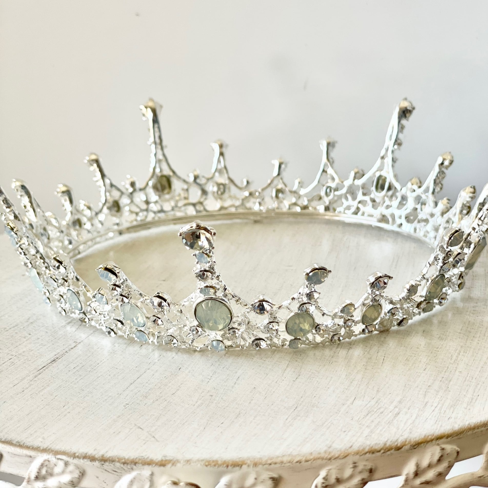 H-155 ウェディング アクセサリー【クリスタル ロイヤル クラウン