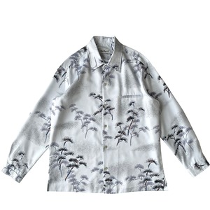USED Long sleeves Aloha shirt / Tori Richard / size M
