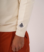 SUN&MOON EMBROIDERY SWEAT TRAINER［HSC012］