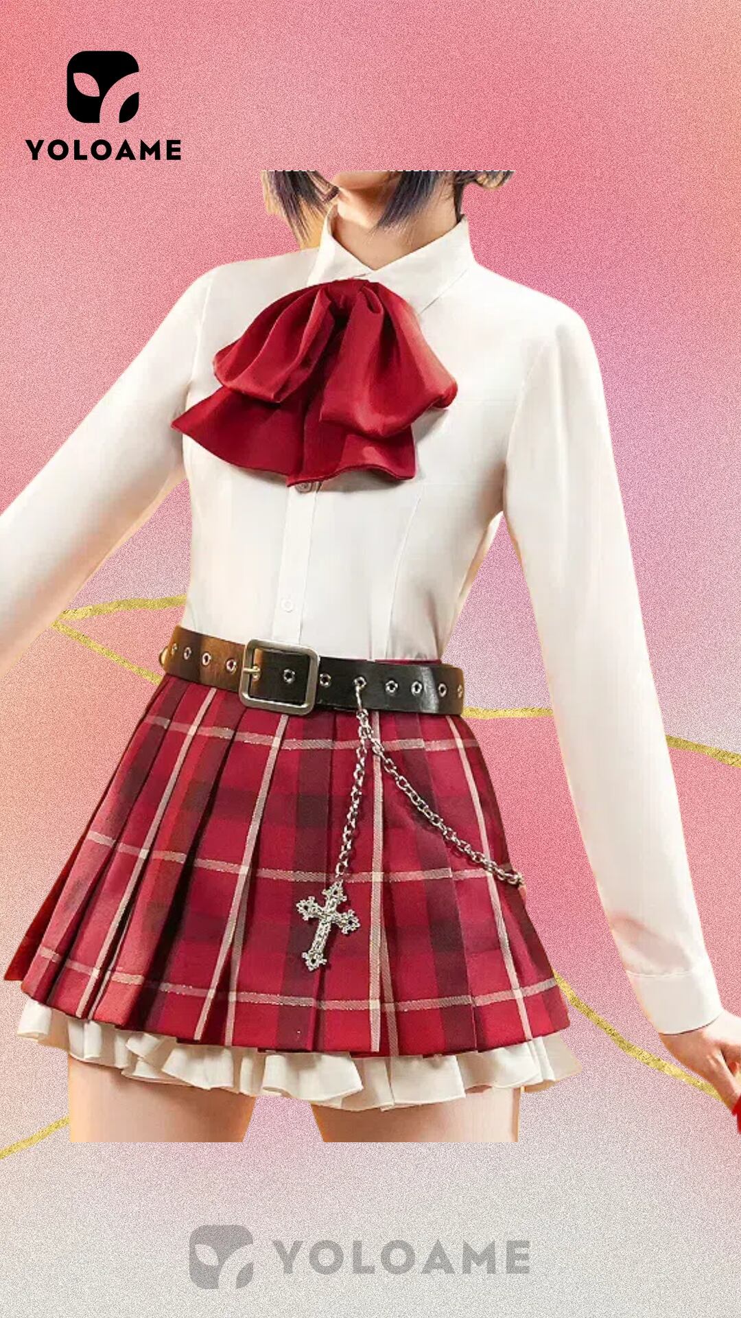 中二病でも恋がしたい 小鳥遊六花 制服 コスプレ衣装【三分妄想 1