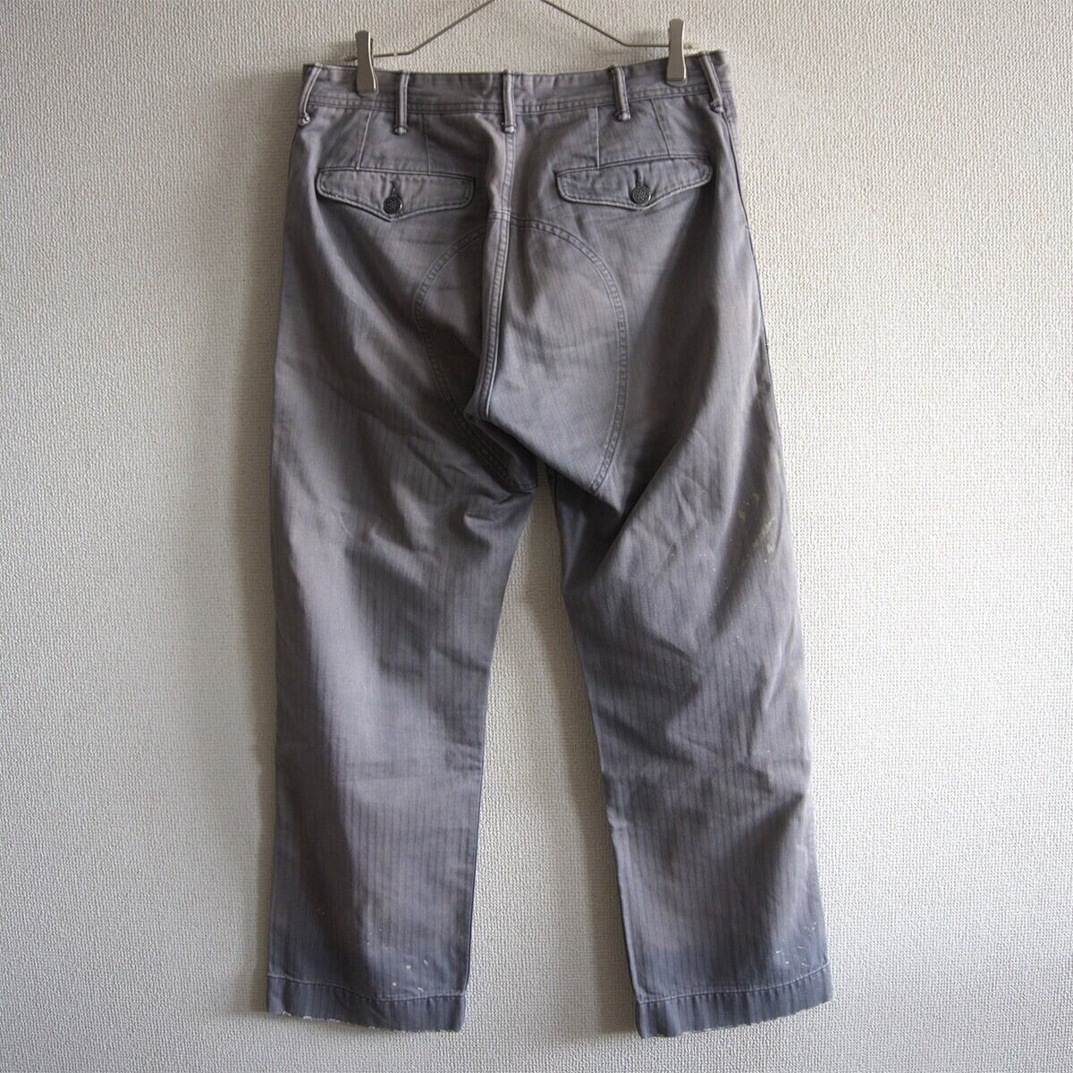 美品 RRL ヘリンボーン ツイード トラウザーズ　オリーブブラウン 28X30 美品 RRL ヘリンボーン ツイード トラウザーズ オリーブブラウン