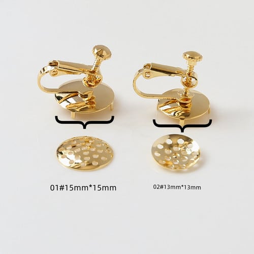 TIFFANY ティファニー K18 YG 1837 サークル ピアス ダイヤモンド