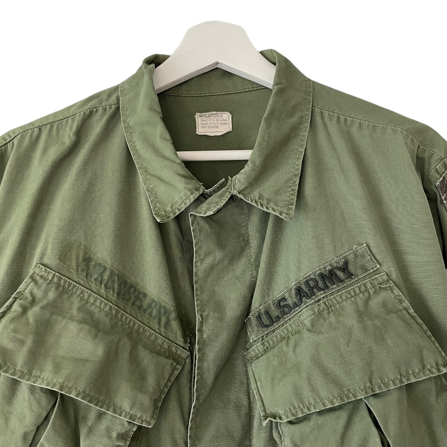 60's U.S.ARMY Jungle Fatigue jacket 4th【M-R】ジャングル
