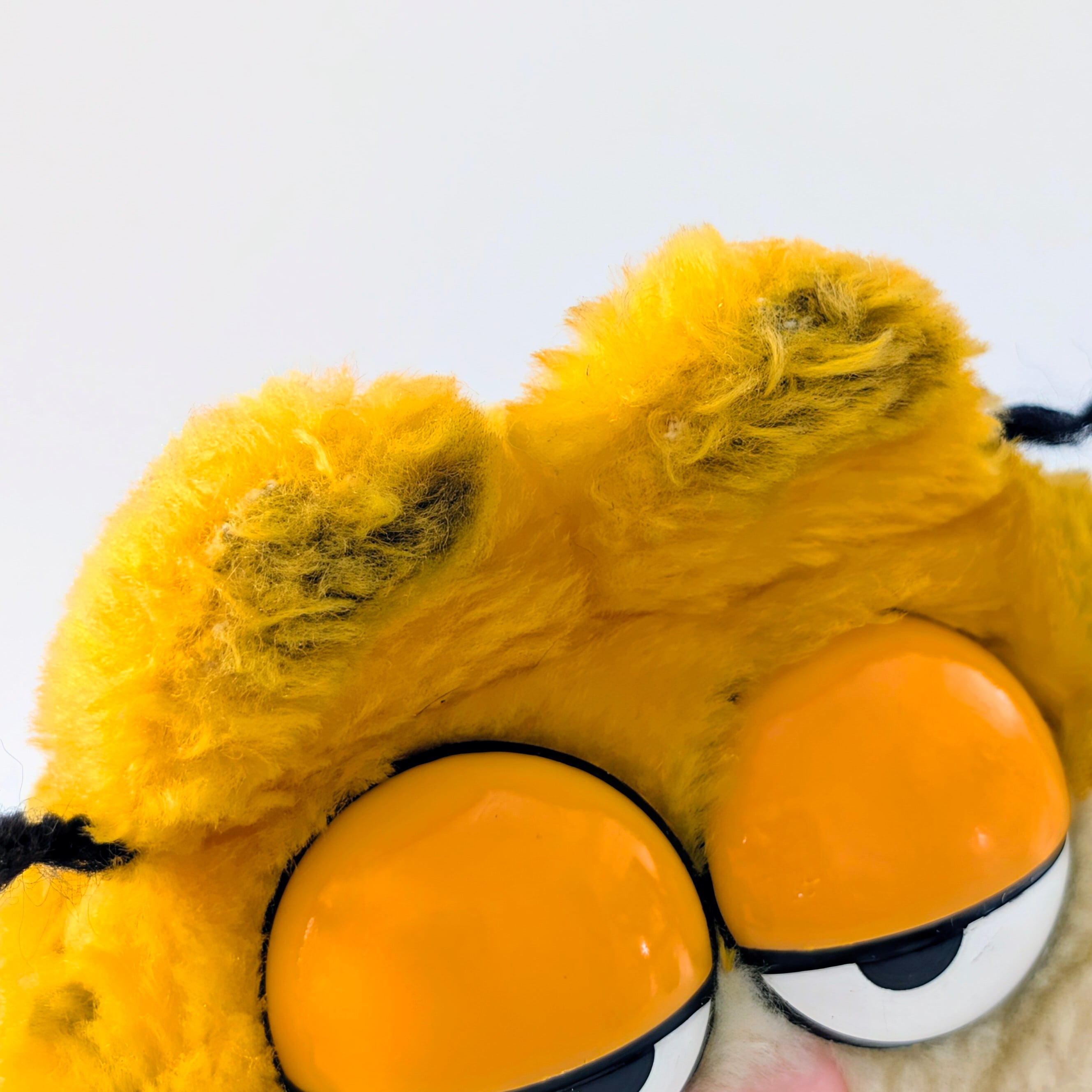 ☆ VINTAGE 1980年代初期 ☆【 Garfield ( ガーフィールド ) 】『 ガーフィールド / おすわり左向き 』Sサイズ / ぬいぐるみ プラッシュ plush 1980年代年製 〚アメリカン雑貨 アメトイ〛