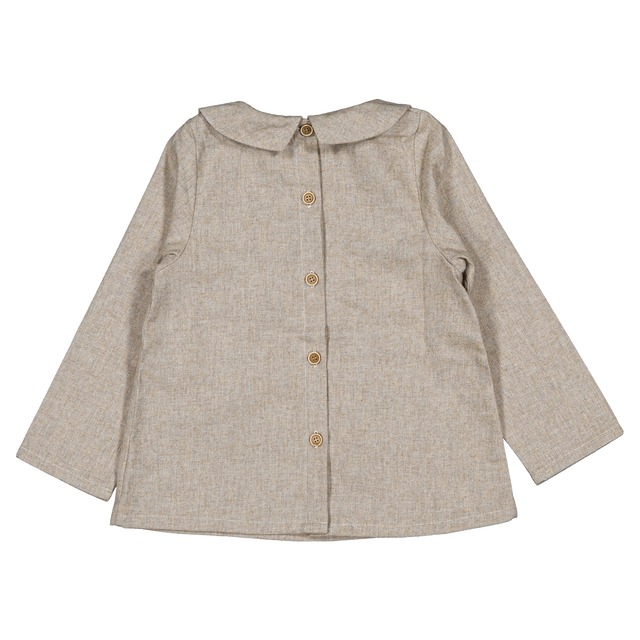 ご予約【MaisonMarelle】送料無料Shirt COURCELLES- flannel beige