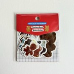 フレークシール　「Kumachan」＊手紙舎コラボアイテム