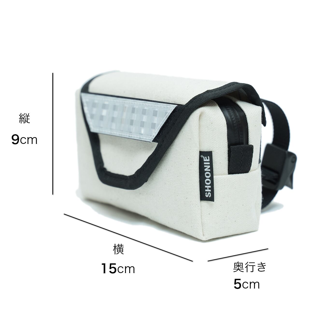 SHOONIE サドルバッグ TypeA X-Pac ハンドルバーバッグ レザーサドル