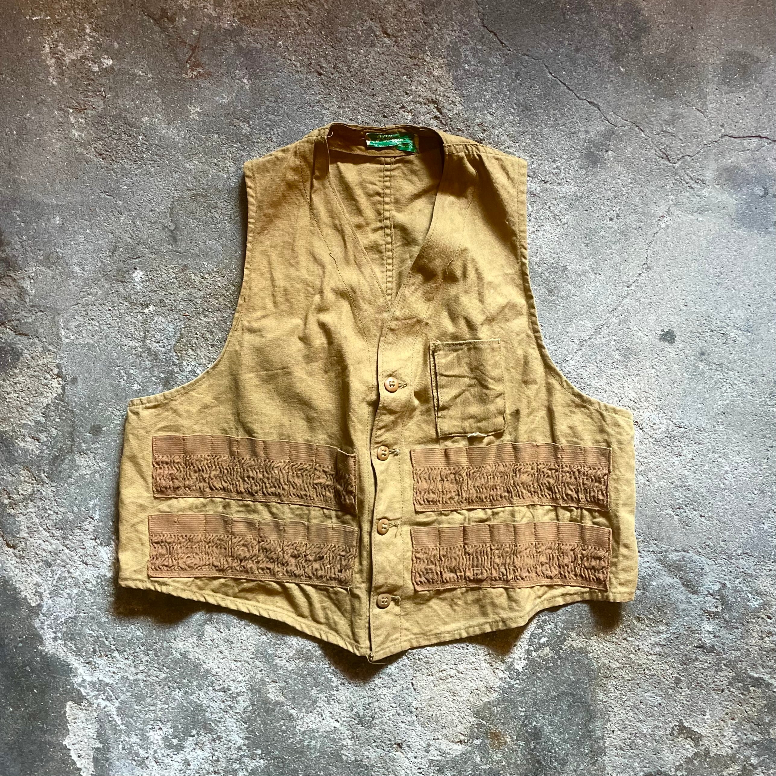 40s jc higgins ハンティングベスト 40s J.C.Higgins Hunting Vest | Pay ID